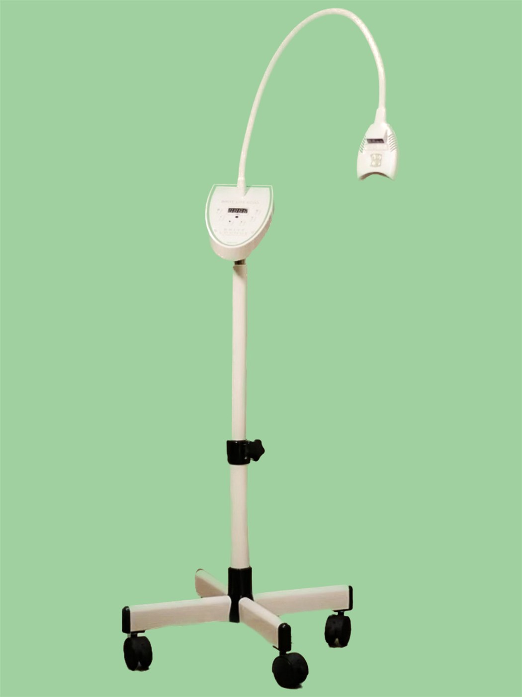 The Brite Lite 6200 LED whitening light on its wheeled base
