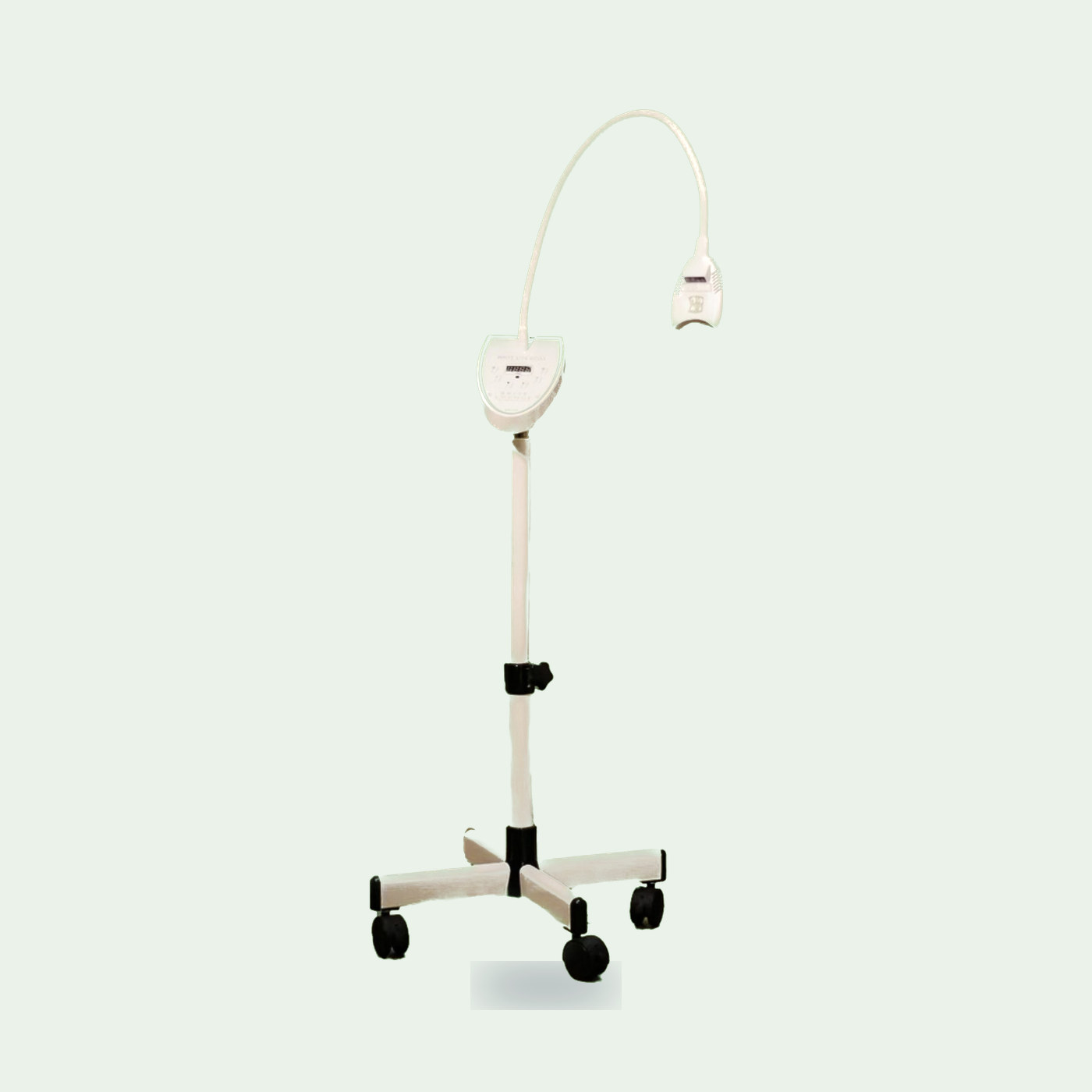 The Brite Lite 6200 LED whitening light on its wheeled base